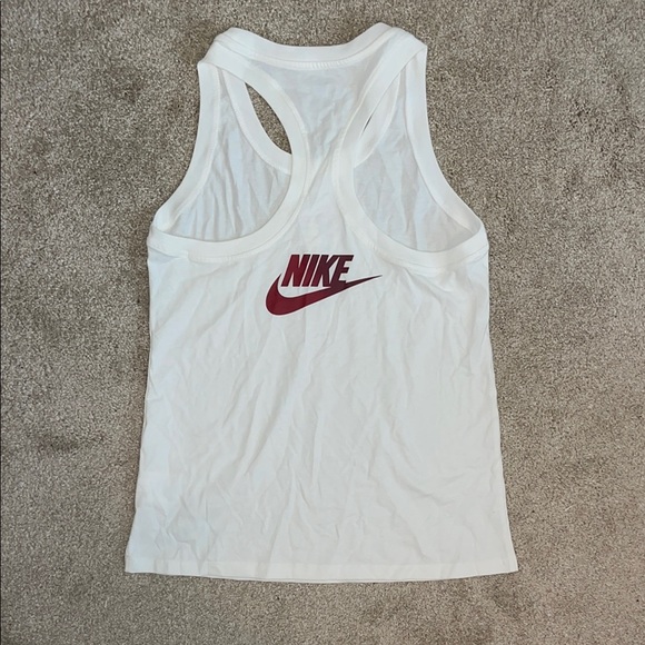 NWOT Nike White Racerback Tank Top with Stanford Logo - Picture 3 of 3